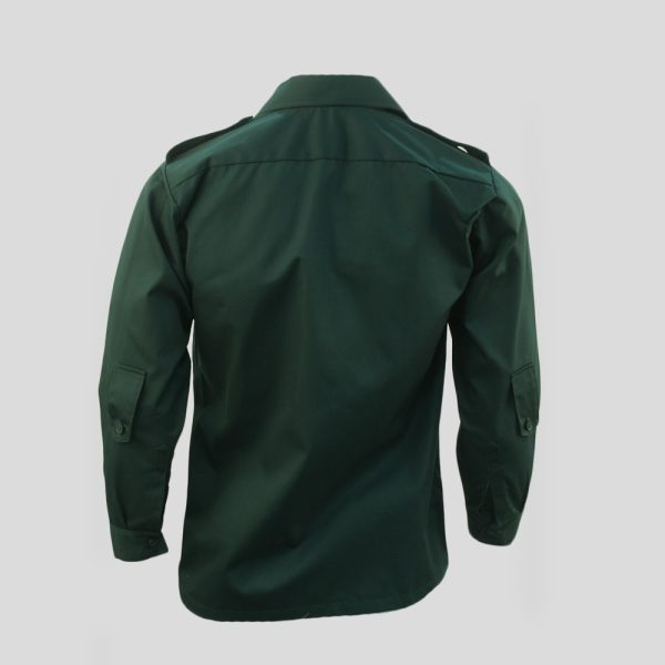 Kadet Remaja Sekolah Blouse No. 4 (Dark Green) - Image 2