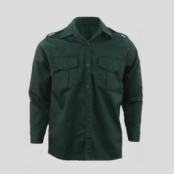 Kadet Remaja Sekolah Blouse No. 4 (Dark Green)