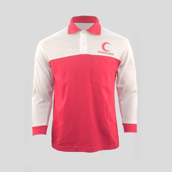 P.B.S.M Colar neck T-Shirt (Long Sleeve)